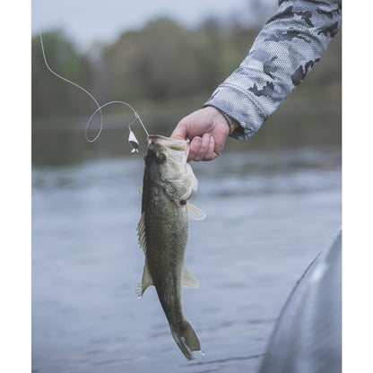 BUCKEYE LURES G-Buzz Single Bladed Buzzbait - Durable Fish-Catching Topwater Lure for Bass Fishing - color: Red w/ Nickel, size: 1/4
