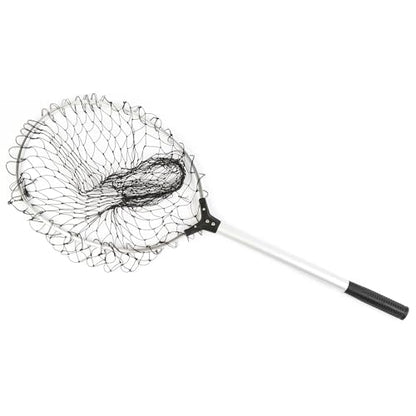 Fishing Landing Net with 18" Handle, Lightweight Durable Angling Net, Handle Fishing Landing Net