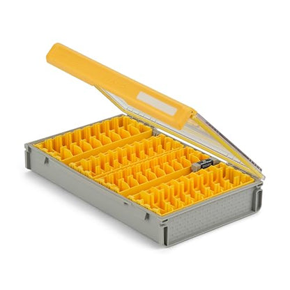 Plano Edge 3700 Lipless Box, Stores 40 Fishing Baits, with Rust-Preventive Rustrictor, Dri-Loc Watertight Seal, WaterWick, Transparent DuraView Lid, Stackable Storage for Crankbaits and More - style: 3700 Lipless