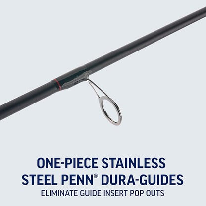 Penn Fierce IV Spinning Reel and Fishing Rod Combo - size: 5000 Size Reel - 7' - Medium Heavy - 1pc, style: Fierce IV Le