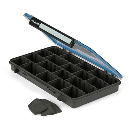 Plano StowAway 3700 Waterproof Stow Tackle Box, IPX7 Waterproof, with Rustricor, Single Latch Design, Transparent DuraView Lid, Stackable Storage for Fishing Bait, Lures and Gear - size: 3700, style: Regular - New Model