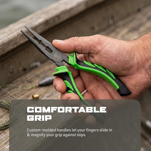 GOOGAN Squad Fishing Pliers, Scissors, and Digital Scale Kit - Essential Fishing Tools for Anglers - style: Pliers, Scissors & Scale Kit