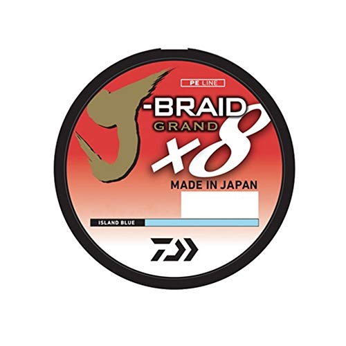 Daiwa J-Braid Grand 8 X 300 YDS Filler Spool - color: GRAY LIGHT, style: 300 Yards 10 Lb