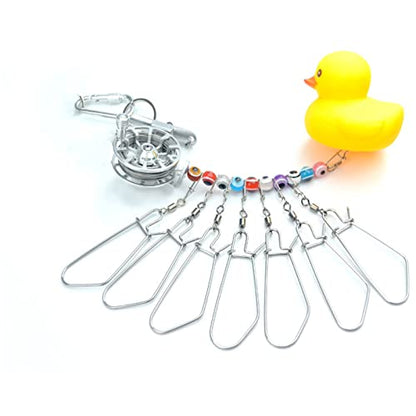 Joyeee Fish Stringer, Foam Fishing Float, Lures, Baits, Ice Spearing Equipment Multi-Tools - color: #Red