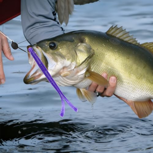 12Pcs Weedless Wacky Rig Hooks for Bass Fishing – Weighted Mushroom Jig Heads with Wide Gap Hook for Senko Worms & Soft Baits 1/16 1/8 3/16oz - size: Mixed size-12Pack
