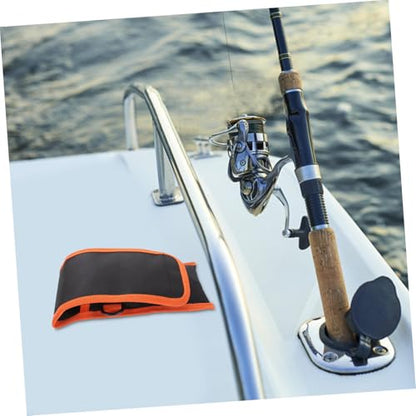 Large Oxford Fishing Gear Bag with Integrated Pliers Pocket Multi-function Tackle Organizer for Surf Beach Saltwater Anglers Outdoor Storage