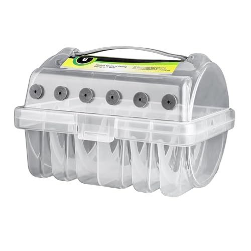 Fishing Line Organizer Silicone Holes Sturdy Spool Slots