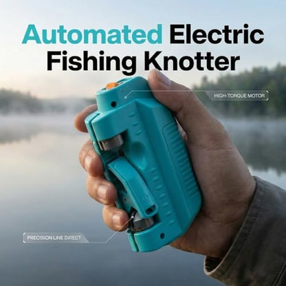 Automatic Fishing Knot Tying Tool, 2026 New Easy Cast Knot Tying Tool, Portable Electric Lure GT Knotter for Anglers