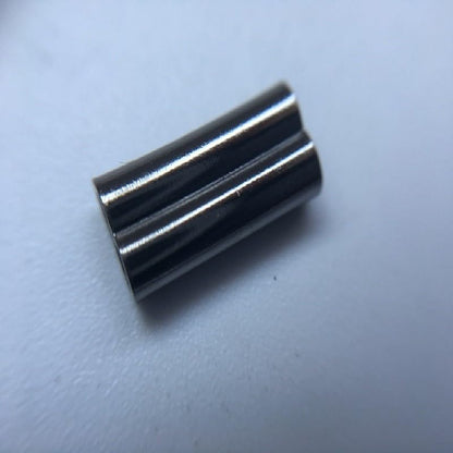 Double Crimps Sleeves, Copper, 50‑Pack (0.8‑2.0mm x 10mm) – Terminal Tackle Connectors for Nylon & Fluorocarbon Fishing Wire Leader Rig Making(1.2mm) - size: 1.2mm