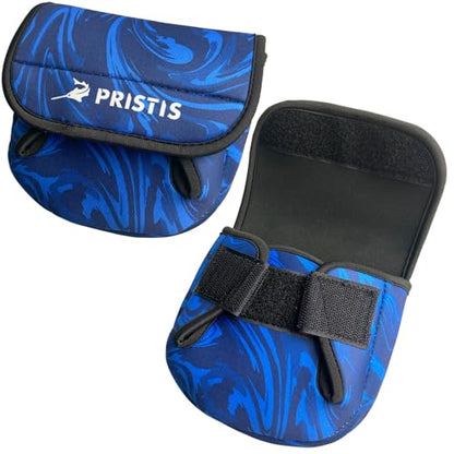 Pristis Spinning Reel Cover, Protective Pouch Bag made of 3mm Thick Impact Resistant Neoprene, Soft Adjustable Fishing Storage Protection Sleeve Case Accessory Gear for 2000-4000 series, size: M - size: M: 2000-4000 spinning reel - 1 Pack