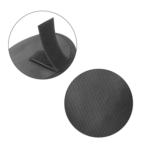 2Pack Black Fishing Lure Covers,6in Fishing Rod Hook Bait Sleeves to Keep Fishermen Safe