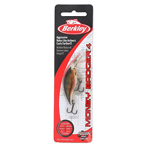 Berkley Money Badger Fishing Hard Bait - color: Perch, size: 1 1/2in - 3/16 oz