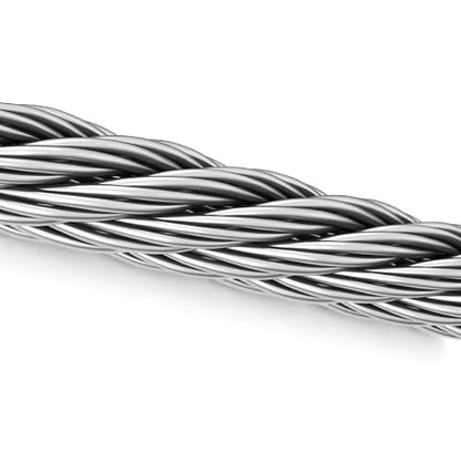 1/8 Inch Stainless Steel Cable 500FT,- 7x7 Strand Aircraft Wire Rope | Outdoor Hanging kit, Garden Fence, Marine, DIY Projects - size: 1/8 inch 500FT
