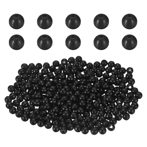 Fishing Beads, Plastic Round Hard Bait Egg Lure Rig Freshwater Saltwater for Fishing Rigs for Catfish Rig Outdoor Tackle Tool - size: 4mm