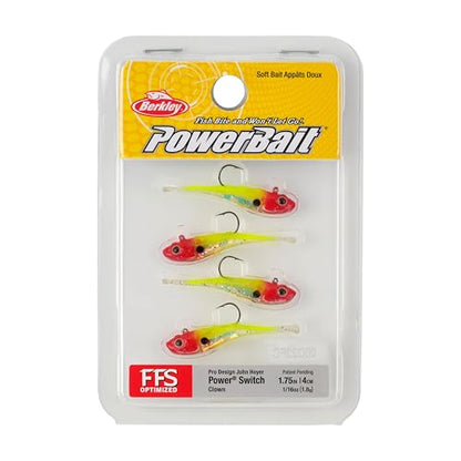 Berkley PowerBait Power Switch Fishing Soft Bait - color: Clown, size: 1 3/4in - 1/16 oz