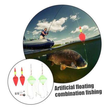 1Set Artificial Fishing Bait Buoy Fishing Tackle with High Pulling Force Soft and Wear Resistant for Outdoor Fishing Lure Enthusiasts