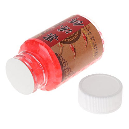 Fishing Lure Artificial Fishing Lure for Salmon Carp Fish Eggs Gelatin Beads 4mm Soft 1 Bottle