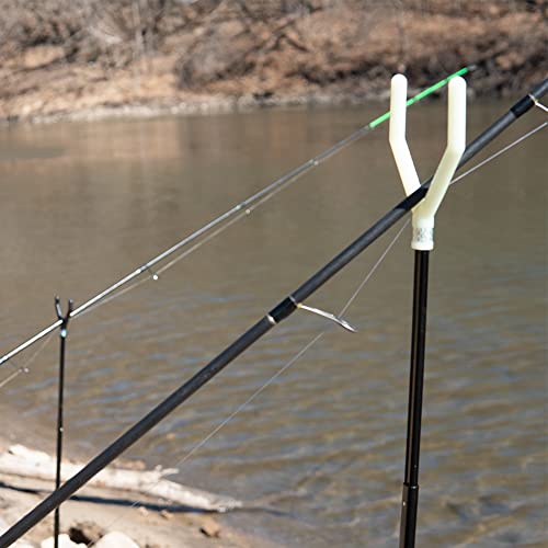 30" and 40" Extendable Rod Holder 2 and 4 Pack, Glow in Dark - style: 2 Pack