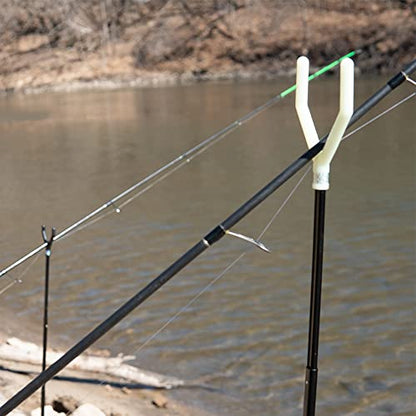 30" and 40" Extendable Rod Holder 2 and 4 Pack, Glow in Dark - style: 2 Pack