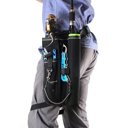 Lightweight Fishing Waist Bag Fishing Leg Pack Outdoor Tools Storage Case Portable Tackle Bag Lightweight Waist Rod Holder Accessory