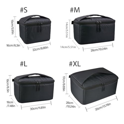 Shockproof Protective Case Internal Divider Fishing Reel Bag Reel Bag Case Splashproof Organizers Storage Storage - size: XL