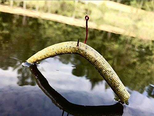 Yum Lures YDG - color: Cranberry, size: 5"