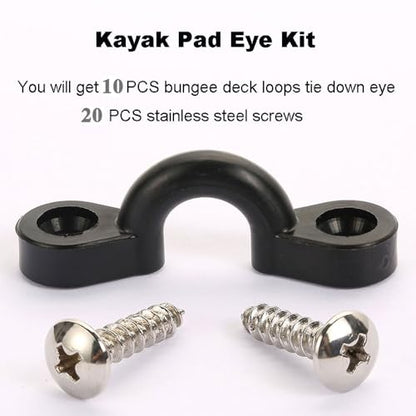 5Pcs Rod Tamer Strap Holder Deck Mount Connector Mount Rod Strap Rod Hold Down Strap for Boat Kayak Fishing - size: 18 Inch