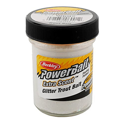 Berkley PowerBait Trout Fishing Dough Bait - color: White