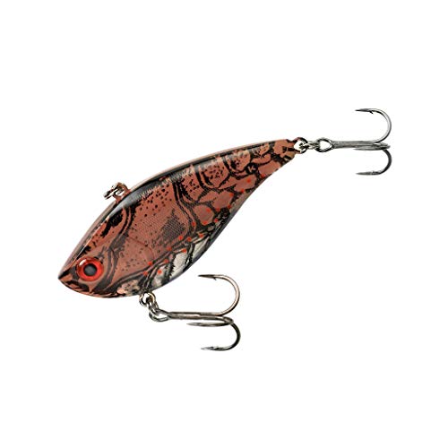 BOOYAH One Knocker Bass Fishing Crankbait Lure - color: Ghost Red Craw, size: 1/2 oz