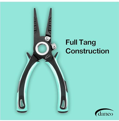 Gambler danco 7.5" PRO Series Pliers 304 Forged Stainless Steel - color: Seafoam