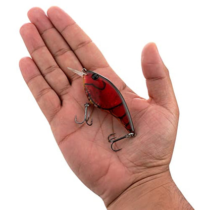 Berkley Clickin' Frittside Hard Bait - color: Ghost Red Craw, size: 2 4/5in - 3/7 oz
