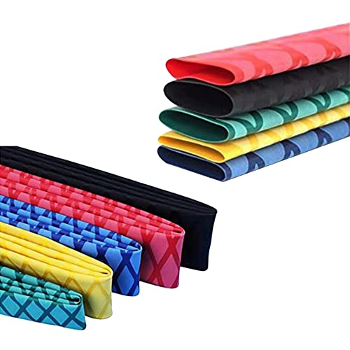 Heat Shrink Tubing, Heat Shrink Wrap Tube Sleeve for Fishing Rods Grip Handle with Non Slip and Insulation Green (Diameter 35mm, Length 39in) - color: Green, size: Diamter:35mm Length:39