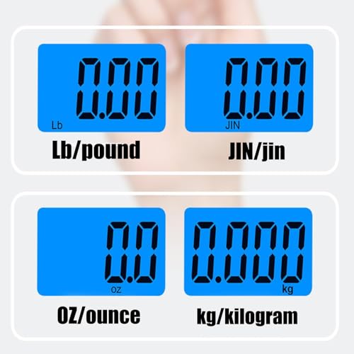 Digital Fish Scale, 110lb/50kg Digital Angling Weight Equipment, Electronic Fishing Scale, for Bass, Catfish, Trout, Crappie, Travel, Camping