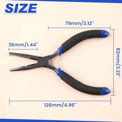 SPEEDWOX Fishing Pliers Hook Remover - Saltwater Gear With Line Cutter, Crimping Tool, Clippers, Pistol Grip Split Ring - style: Fishing Pliers