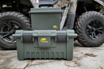 Plano 1612 Deep Water Resistant Field Box with Lift Out Tray - style: X-large Size O.d. Green