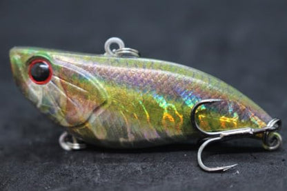 Minnow Crankbait for Bass Fishing Bass Lure Jerkbait Fishing Lures and Tackle Box - color: HL802KB