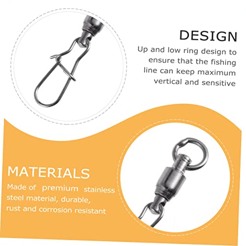 BESPORTBLE Lure Fishing Gear Accessories Fishing Rigs Tackle for Trout Lures Swivel and Fishing Accessories Fishing