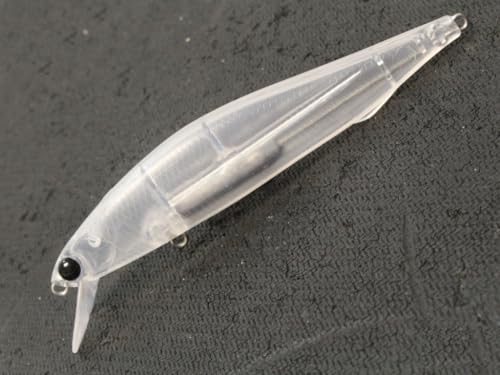 10 Blank Unpainted Minnow Crankbait Topwater Lipless Jerkbait Fishing Lures V5 - color: UPM232P10