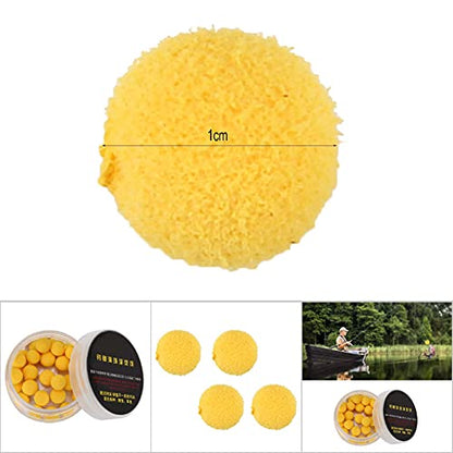30PcsLot Carp Fishing Foam Up Soft Pellets Baits Floating Lure The Great This Your Lure PelletsFishing Bait LureFloating LureFoam Fishing LuresSoft Lures - color: Yellow odorless 10MM
