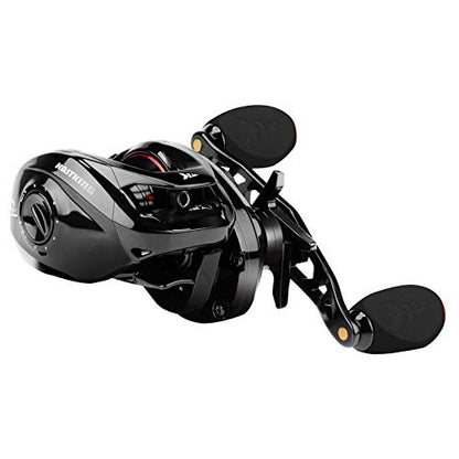 KastKing Royale Legend II Baitcasting Reels, New Compact Design Baitcaster Fishing Reel, 17.64LB Carbon Fiber Drag, Cross-Fire 8 Magnet Braking System, Available in 5.4:1 and 7.2:1 - color: 7.2:1-left