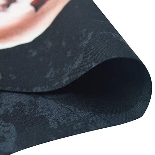 Obacle Skull Face Mask for Women Dust Wind Sun Protection Rave Festival Riding - color: Women Big Red Lip