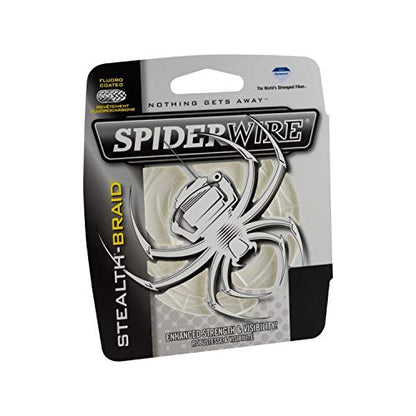 SpiderWire Stealth Braid Fishing Line - color: Translucent, size: 125yd, style: 6lb Break Strength