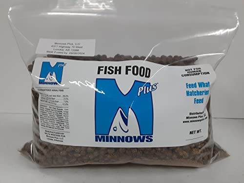 Minnow Fish Food Pellets (1.5 pounds) - size: 1.5 Pound (Pack of 1)