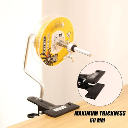 Fishing Line Winder Spooler with Clamp- Protable Multifunction Spooling Station System for Spinning & Casting Reels - Fishing Accessories Gifts for Men