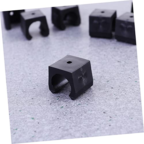UPKOCH 30pcs Fishing Rod Storage -mounted Organizer Plastic Rod Holders for Home Office Snooker Club Horizontal Clamp Display - size: Size 6