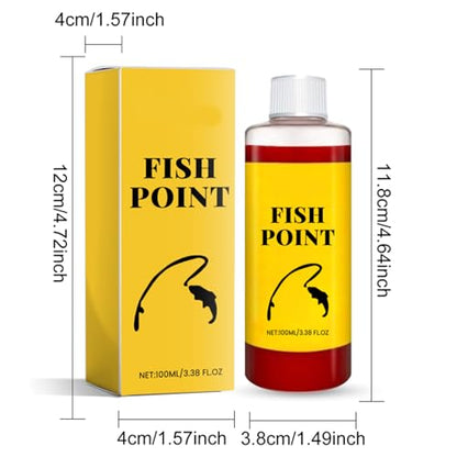 Concentrated Fish Attractant Liquid, Fast-Acting Red Worm Spray Bait Scent Additive, Powerful Fishing Lure Enhancer Trout, Panfish, Freshwater Lake River Fishing, Improve Bite Response - color: 2 bottles