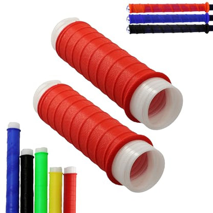 Cold Shrink Handle Wrap, 4.7/6.7/9.4in Cold Shrink Handle Cover Tube,Insulation Non-Slip Waterproof to Fishing Rods, Rackets and Hand Tools - color: Red, size: 17cm/6.69in