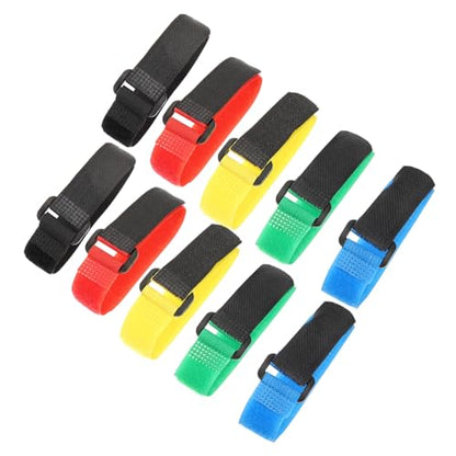 10pcs Fishing Rod Wraps Lightweight Fishing Pole Straps for Easy Organization Convenient for Outdoors Bands for Transporting Rods