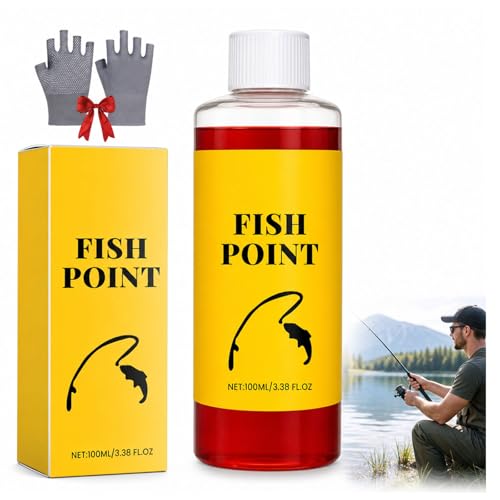 100ml Red Worm Liquid Spray - Concentrated Fish Attractant Liquid,Powerful Bait Attractant Scent Bait Fish Attractant Liquid for Trout,Cod,Carp,and Sea Bass,Enhances Scent - color: 1PCS