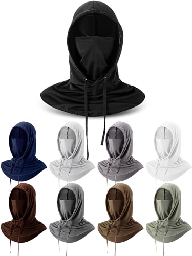 Cooling Balaclava Face Mask Breathable Full Head Mask Sun Protection Neck Cover UV Face Cover for Men Women - color: Classic Color